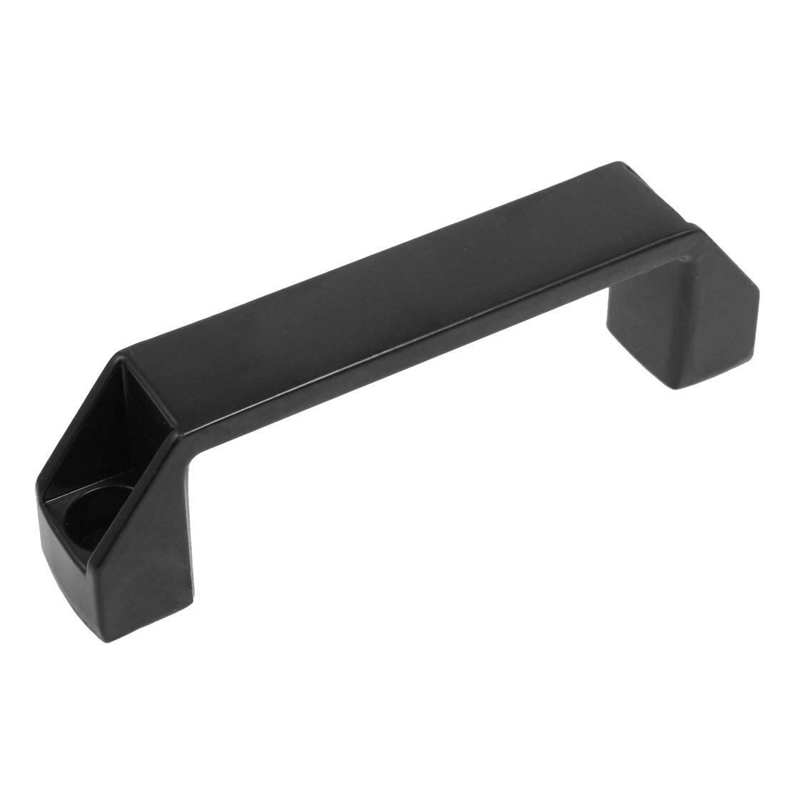 uxcell Uxcell 120mm Hole Spacing Door Cupboard Aluminum Pull Handle Black