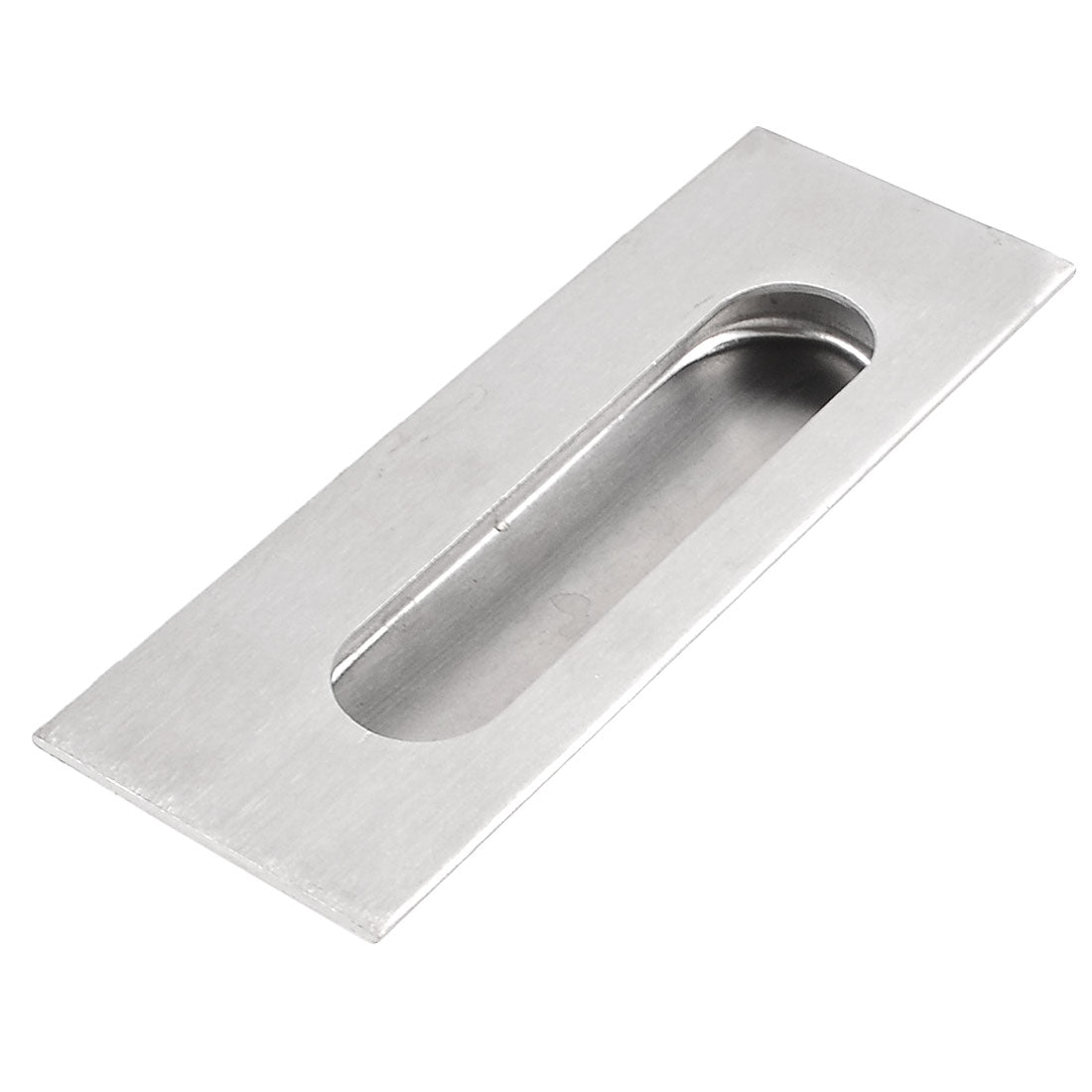 uxcell Uxcell Rectangle 4.4" Length Flush Pull Door Handle for Drawer Cabinet