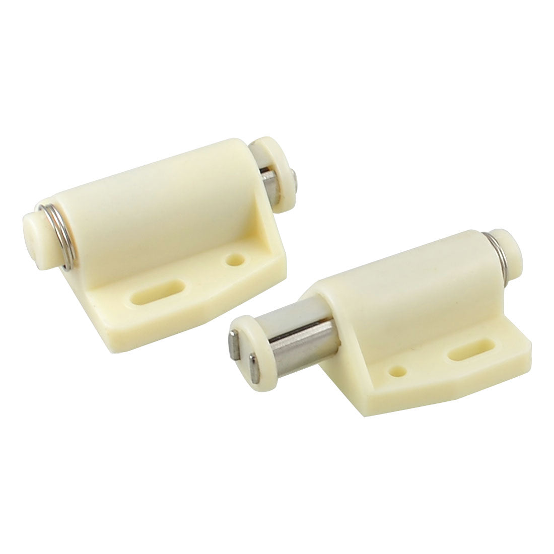 uxcell Uxcell Cabinet Cabinet Door Round Head Magnetic Beige Catch Latch 2 Pcs