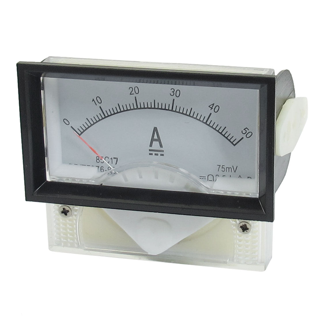uxcell Uxcell 85C17 DC 0-50A Analog Panel Meter Ammeter