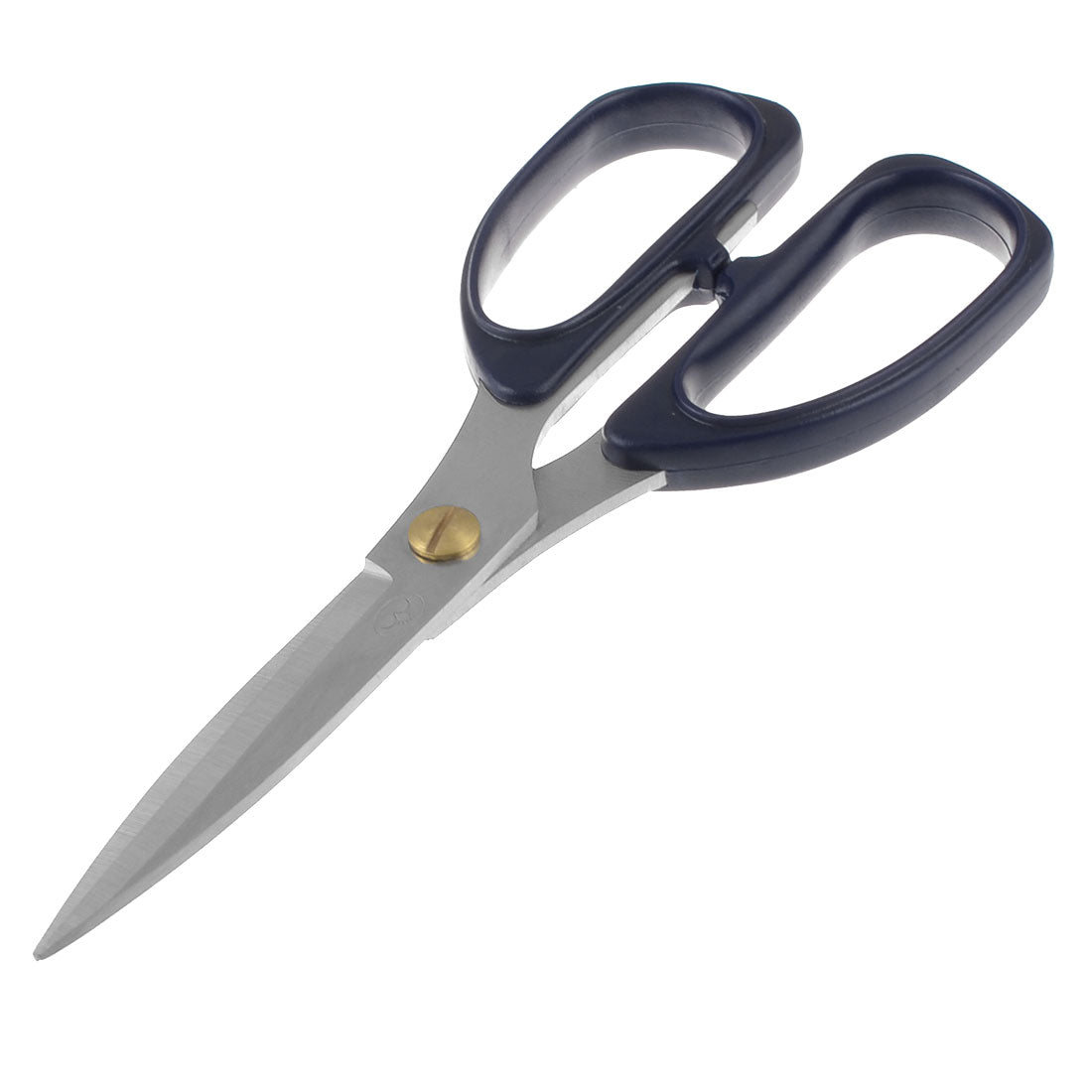 uxcell Uxcell Home Kitchen Blue Plastic Handle Sewing Quilt Sew Cutting Scissors 190mm Length