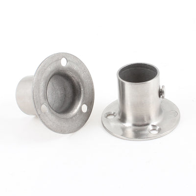 Harfington Uxcell 2 Pcs 19mm x 30mm Stainless Steel Clothes Lever Socket Pipe Weld Neck Flange