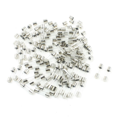 Harfington Uxcell 100 Pcs 250 Volts 2Amp Fast Blow Type Glass Tube Fuses 5 x 20mm