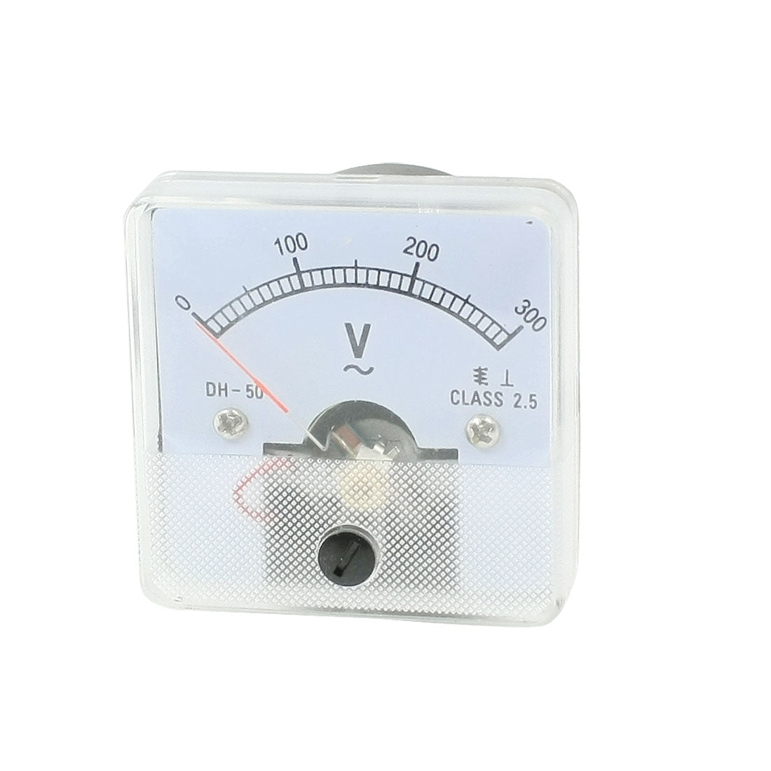 uxcell Uxcell AC 0-300V Fine Tuning Square Dial Panel Analog Voltage Meter Voltmeter