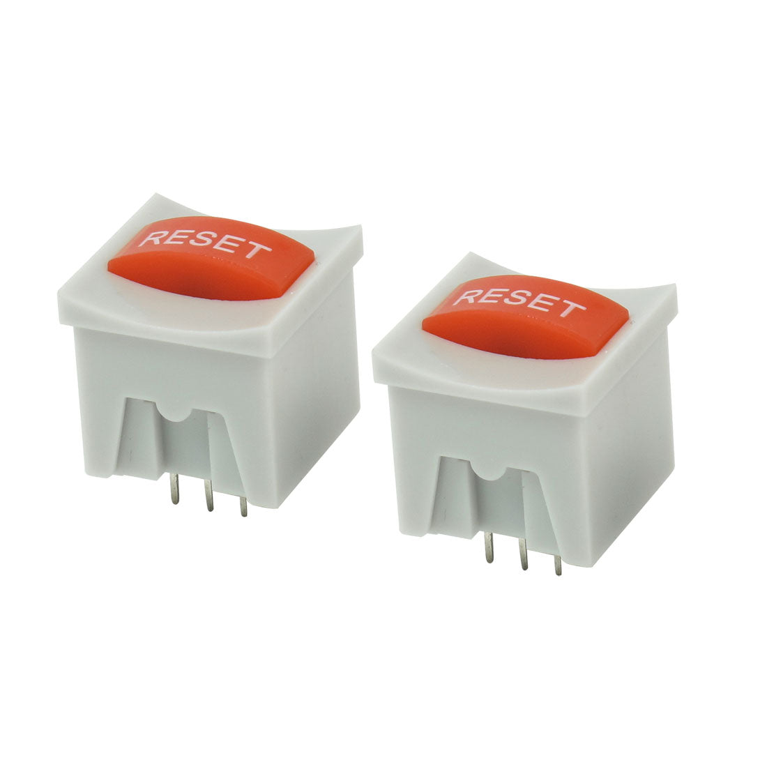 Harfington AC 250V 5A 6 Pins Momentary Push Button Switch 2 Pieces