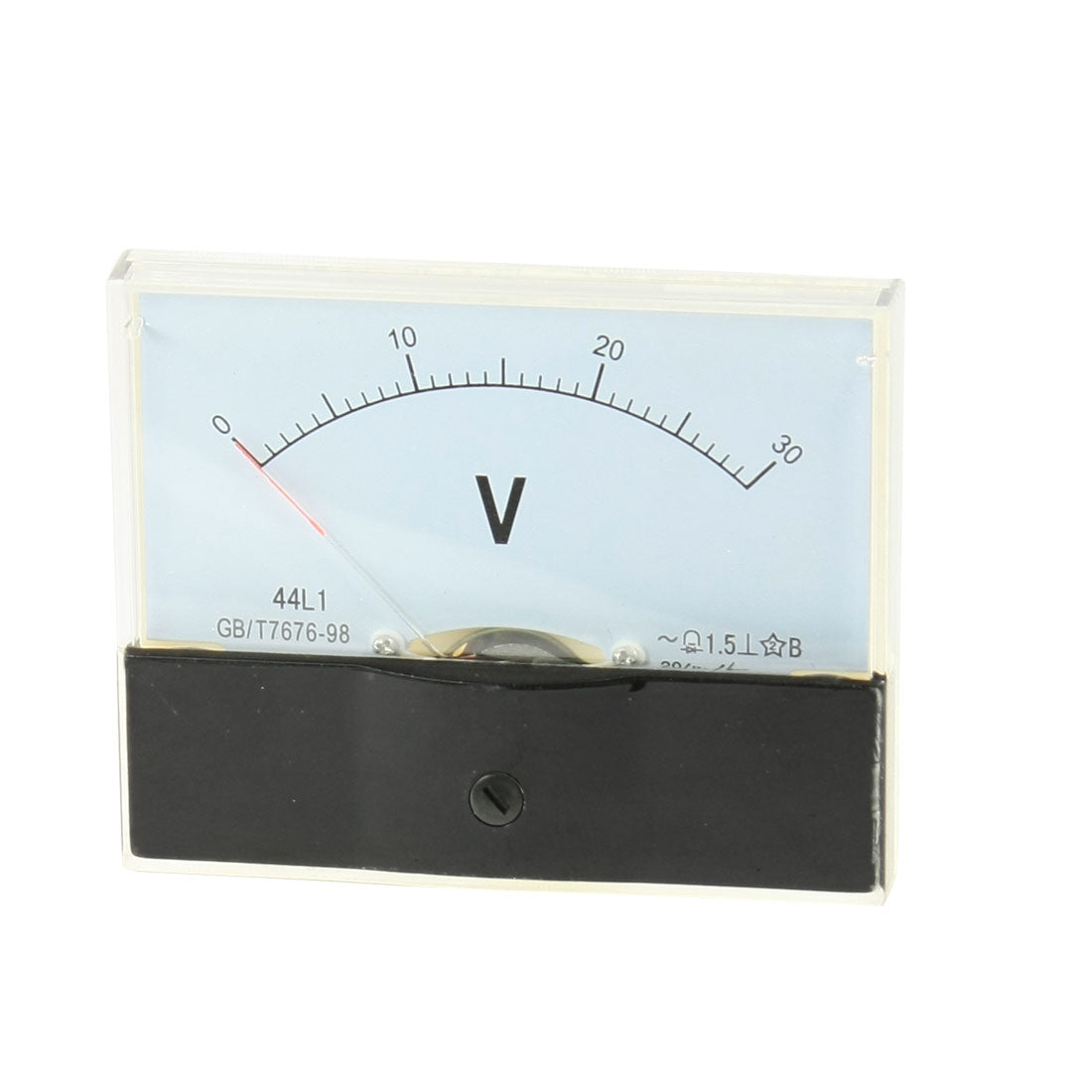 uxcell Uxcell Voltage Testing AC 30V Class 1.5 Accuracy Analog Voltmeter Gauge