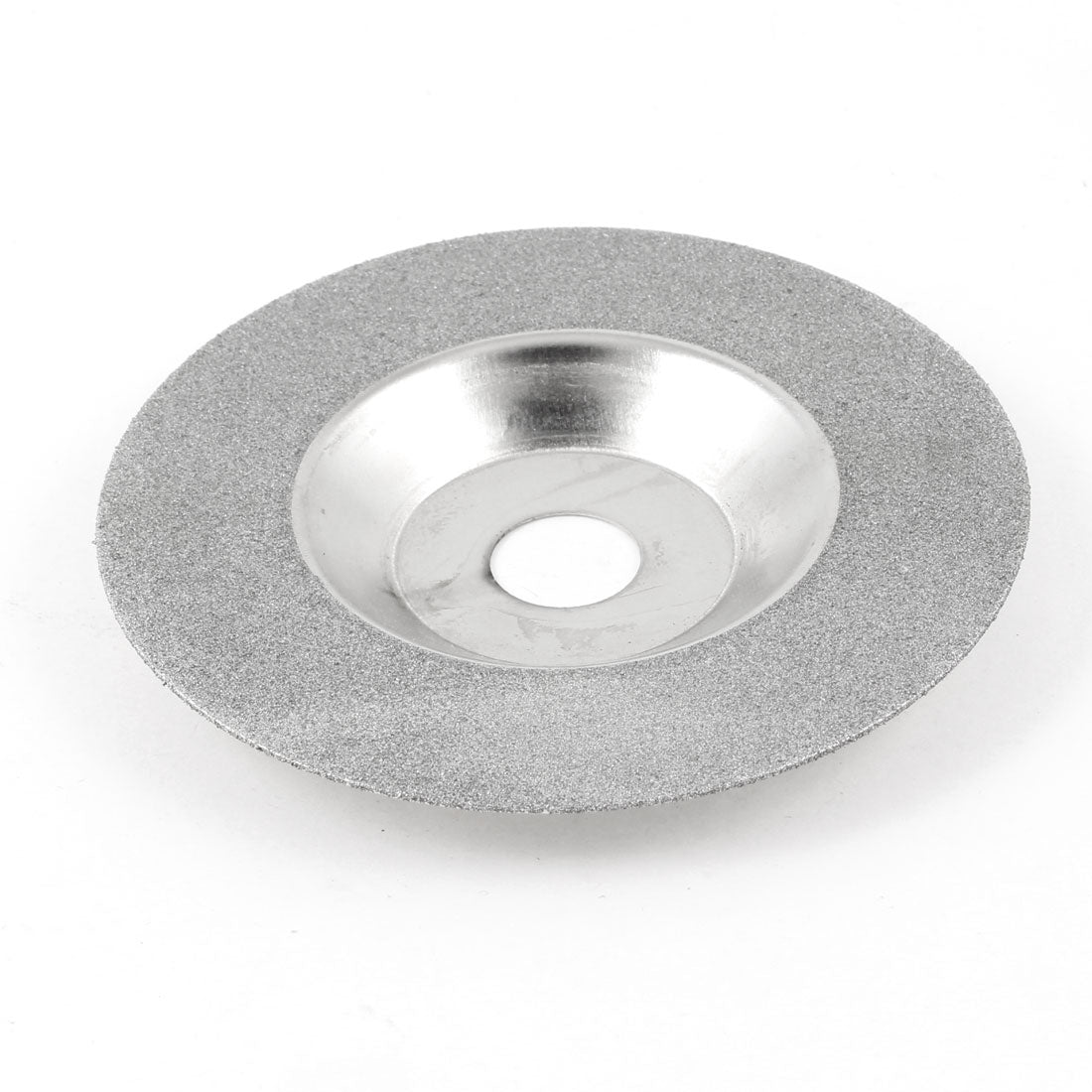 uxcell Uxcell Silver Tone 4" OD 10mm Height Diamond Grinding Wheel Cutter