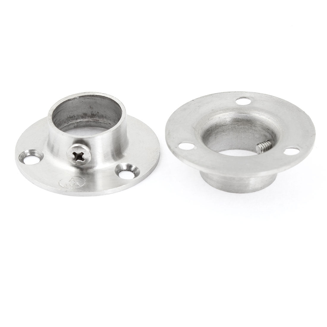 Harfington 2Pcs 42mm x 15mm Stainless Steel Weld Neck Flange Fit For 19mmOD Machines Piping