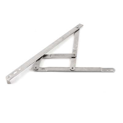 Harfington Uxcell Stainless Steel 14" 360mm Long Side Hung  Casement Window Friction Hinge