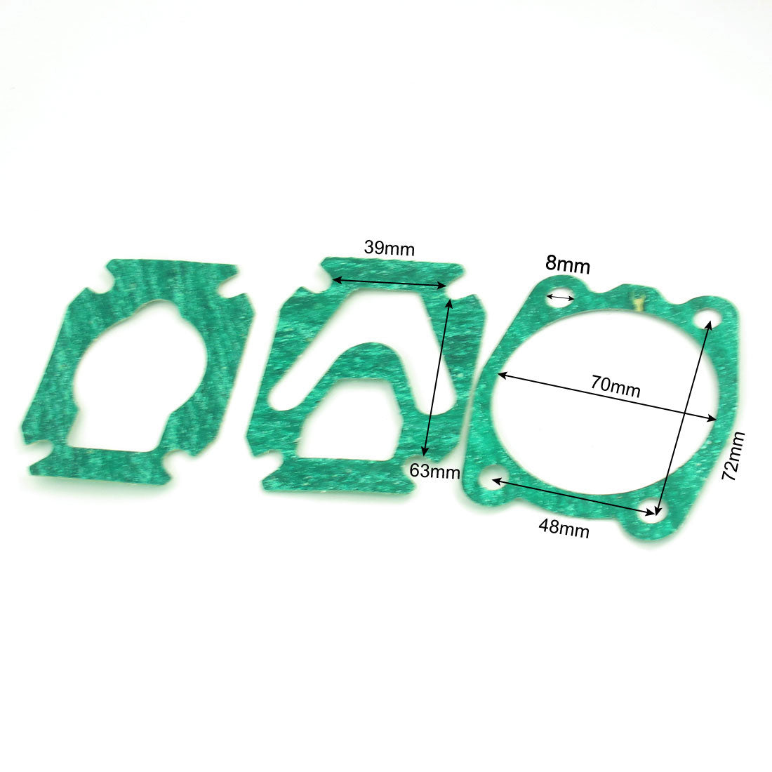 uxcell Uxcell 3 in 1 Air Compressor Cylinder Head Base Valve Plate Sealing Gasket