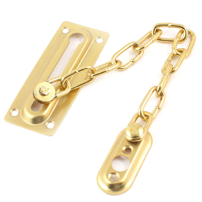 Harfington Uxcell Hotel Security Hardware Door Locking Chain Guard Dhyol Gold Tone