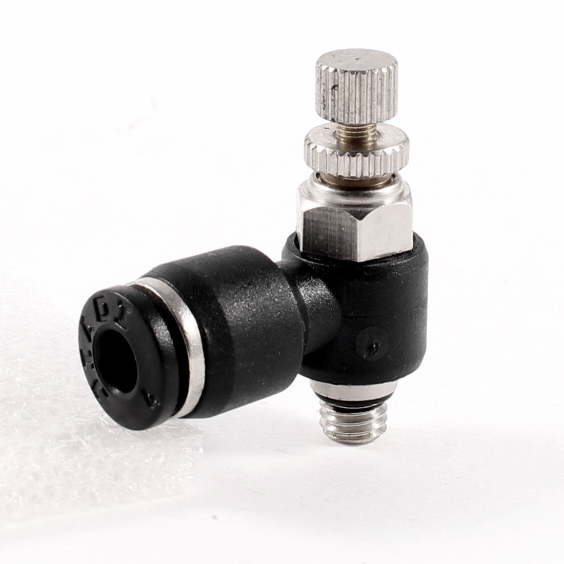 uxcell Uxcell 5mm M5 Male Thread 4mm Tube Push In Fitting Speed Flow Controller Air Valve