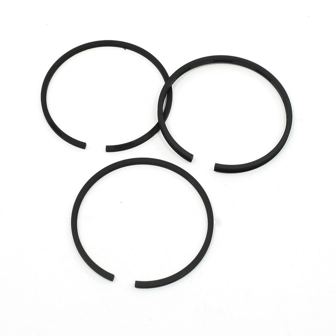 uxcell Uxcell 3 Pcs 65mm Diameter Piston Rings Set Replacement for Air Compressor