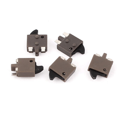 Harfington Uxcell 5Pcs Momentary Micro Switch 9x5.5x2mm for Mobile TV DVD EVD Door