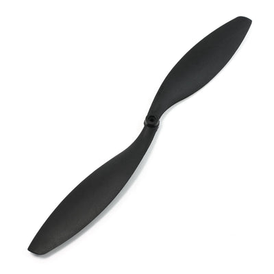 Harfington Uxcell Black Plastic Prop Propeller 1147 11x4.7 for Electric RC Plane Helicopter