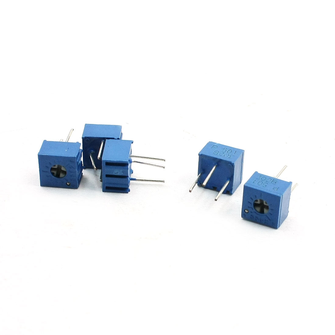 uxcell Uxcell a13082300ux1506 5 Piece 3362-501 500 Ohm 503 Cermet Trimmer Potentiometer
