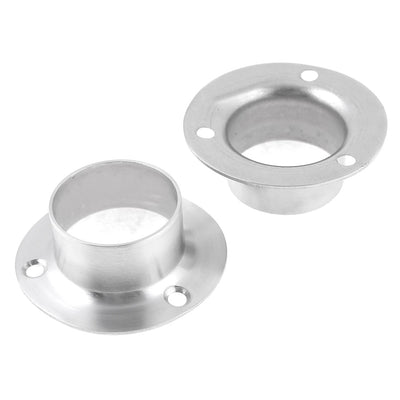 Harfington Uxcell 2 Pcs 50mm x 15mm Stainless Steel Clothes Lever Socket Pipe Weld Neck Flange