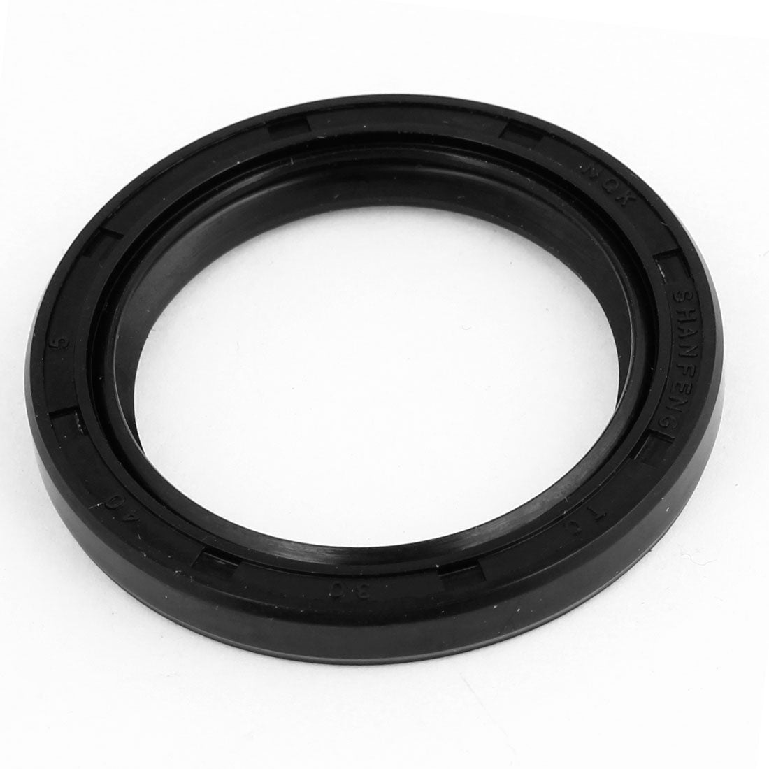 uxcell Uxcell Oil Seals, Nitrile Butadiene Rubber Black Pack of 1