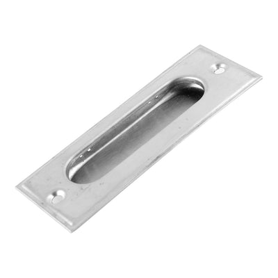 Harfington Uxcell Rectangular Recessed Flush Pulls Drawer Sliding Door Handle 10.8cm