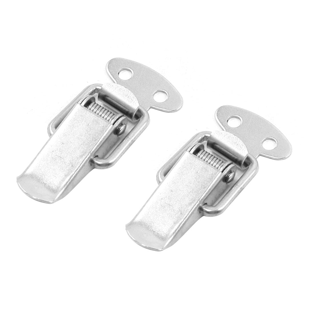 uxcell Uxcell Household Cabinet Silver Tone Lock Toggle Latch Buckle 2 Set