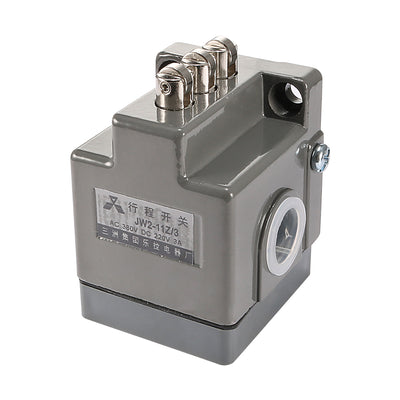 Harfington Uxcell 3NO 3NC 3 Parallel Roller Plunger Position Limit Switch JW2-11Z/3 Gray
