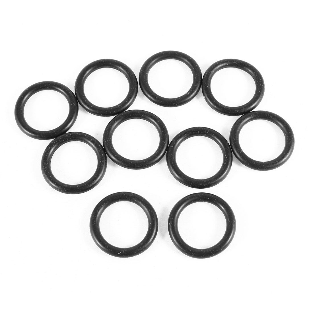 uxcell Uxcell 10 Pcs 27 x 20 x 3.5mm NBR Air Conditioning O Rings Black