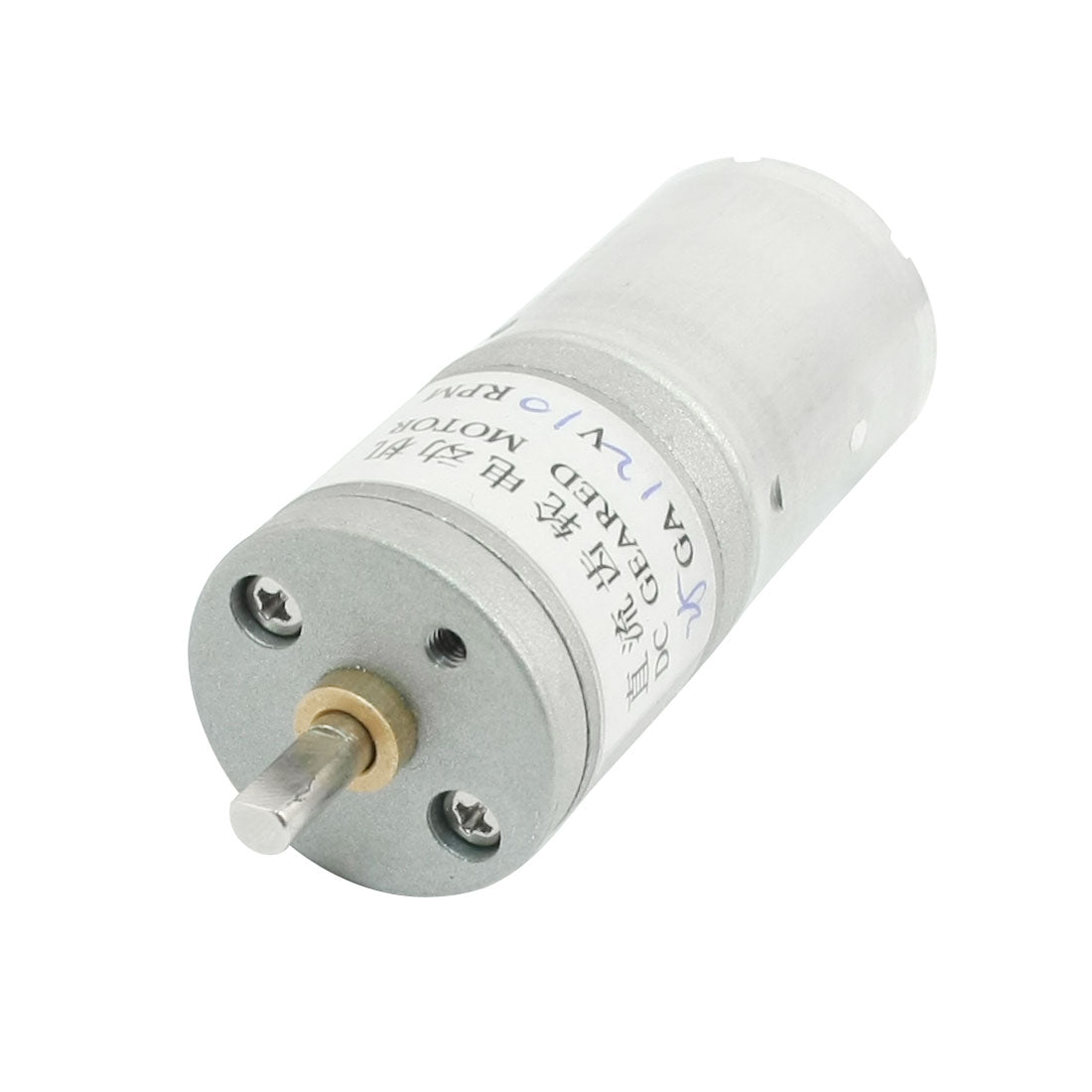 uxcell Uxcell High Torque Speed Reducing Cylinder DC Gear Motor DC12V 10RPM