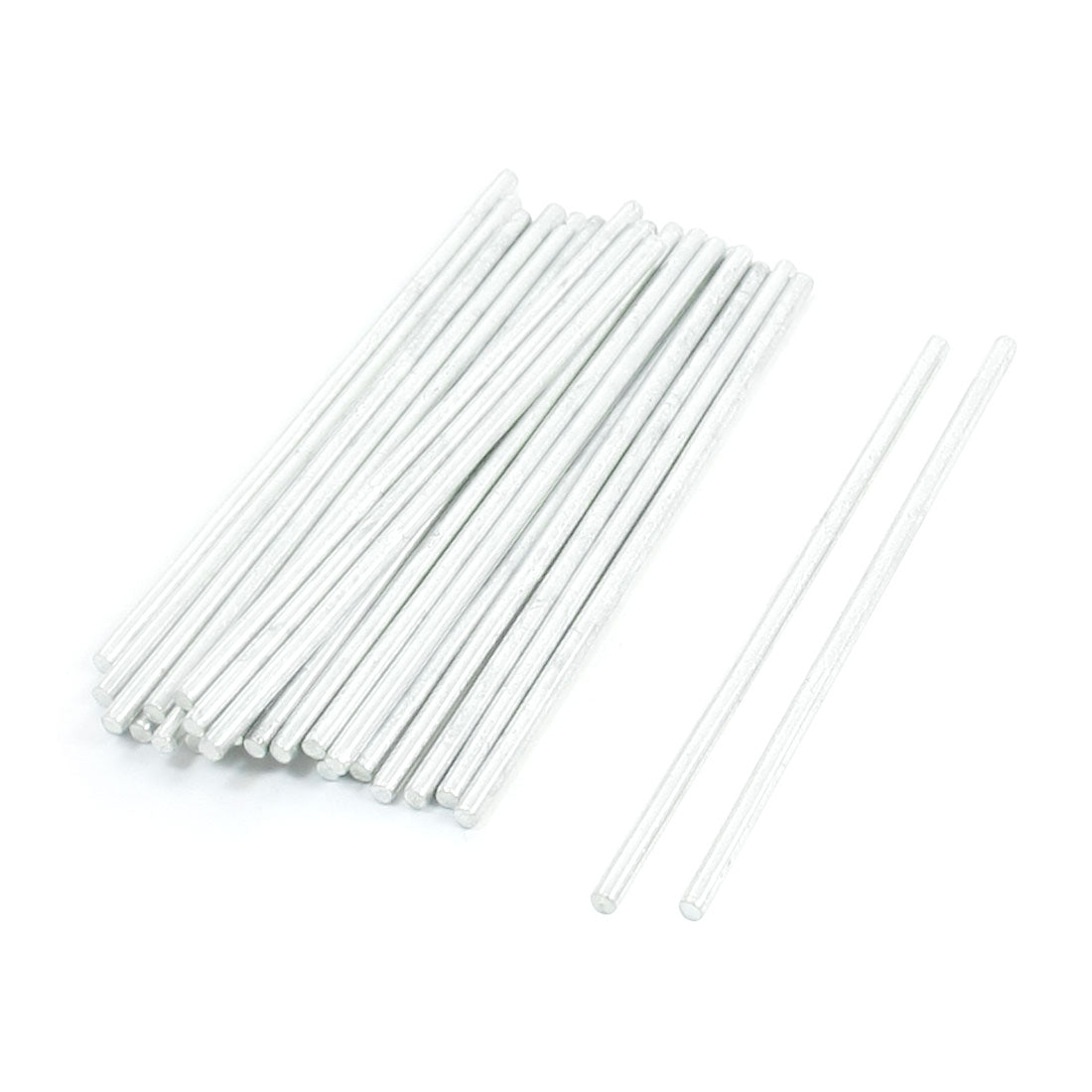 uxcell Uxcell 30 Pcs 75mm x 2mm Stainless Steel Round Shaft Rods Axles for RC Car