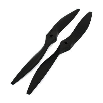 Harfington Uxcell 2pcs RC Airplane Plane Spare Parts Electric Motor 7040 Propeller Prop