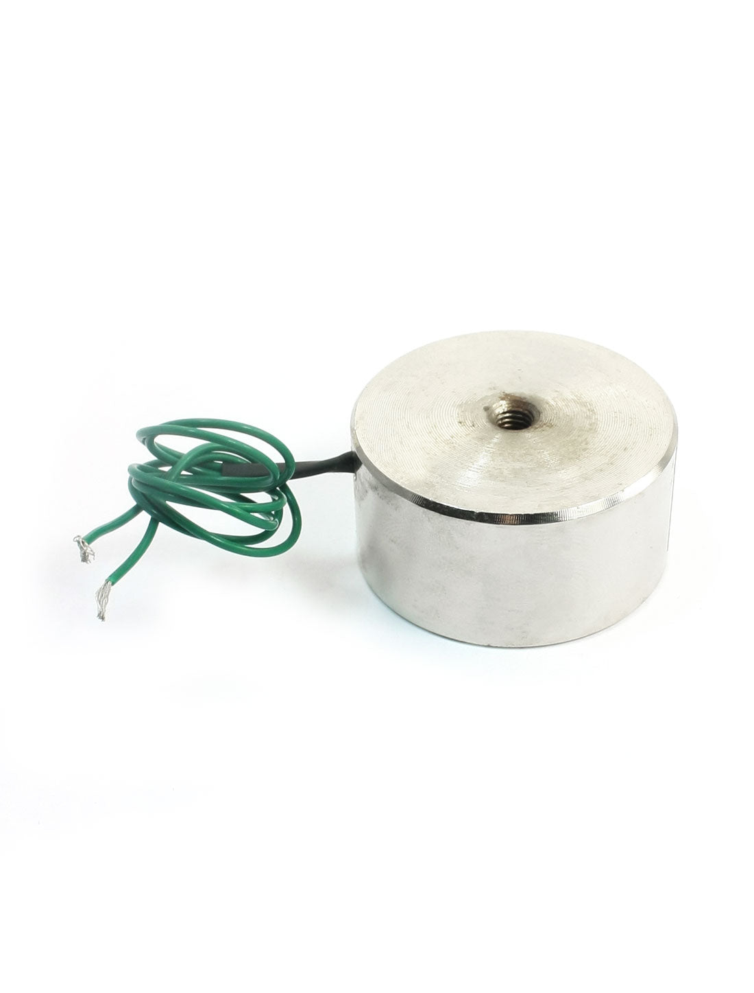 uxcell Uxcell DC 12V 55lb 2 Wired 8W Electric Electromagnet Solenoid Lift Holding