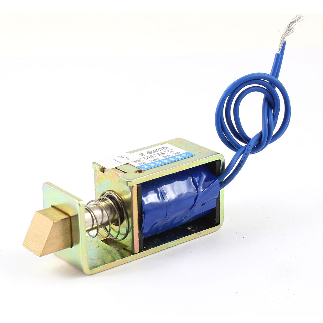 uxcell Uxcell 12V JF-S0837DL 1.5 Kg Force Energy Saving DC Tractive Solenoid Electromagnet
