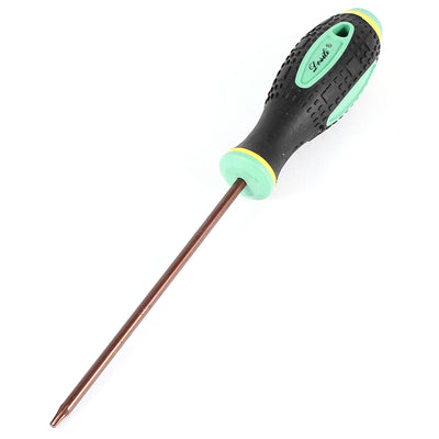 Harfington Uxcell Repair Tool Nonslip Handle Grip 100mm Long T7 Torx Point Magnetic Tip Screwdriver
