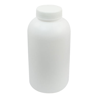 Harfington Uxcell 1000mL Capacity 19 x 9.5 cm Cylinder Shape 43mm Dia Widemouth Double Cap Leak Proof Chemical Storage Case Bottle Container for Laboratory