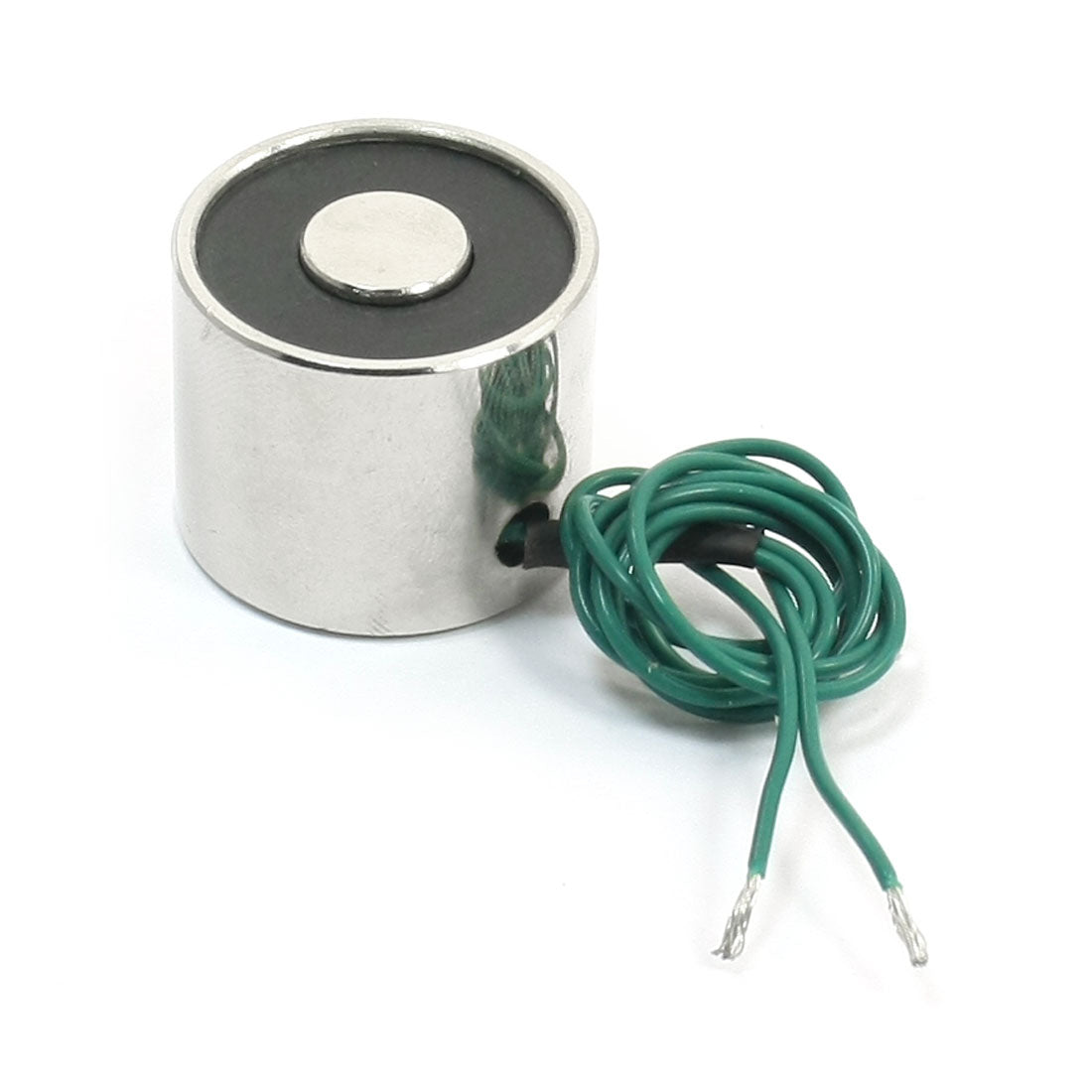 uxcell Uxcell 5Kg/11Lb 4mm Thread Dia Lifting Magnet Electromagnet Solenoid DC12V