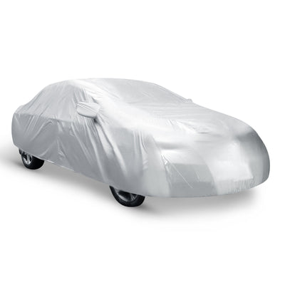 uxcell Uxcell 190T Polyester Breathable Waterproof All Weather Protect Car Cover