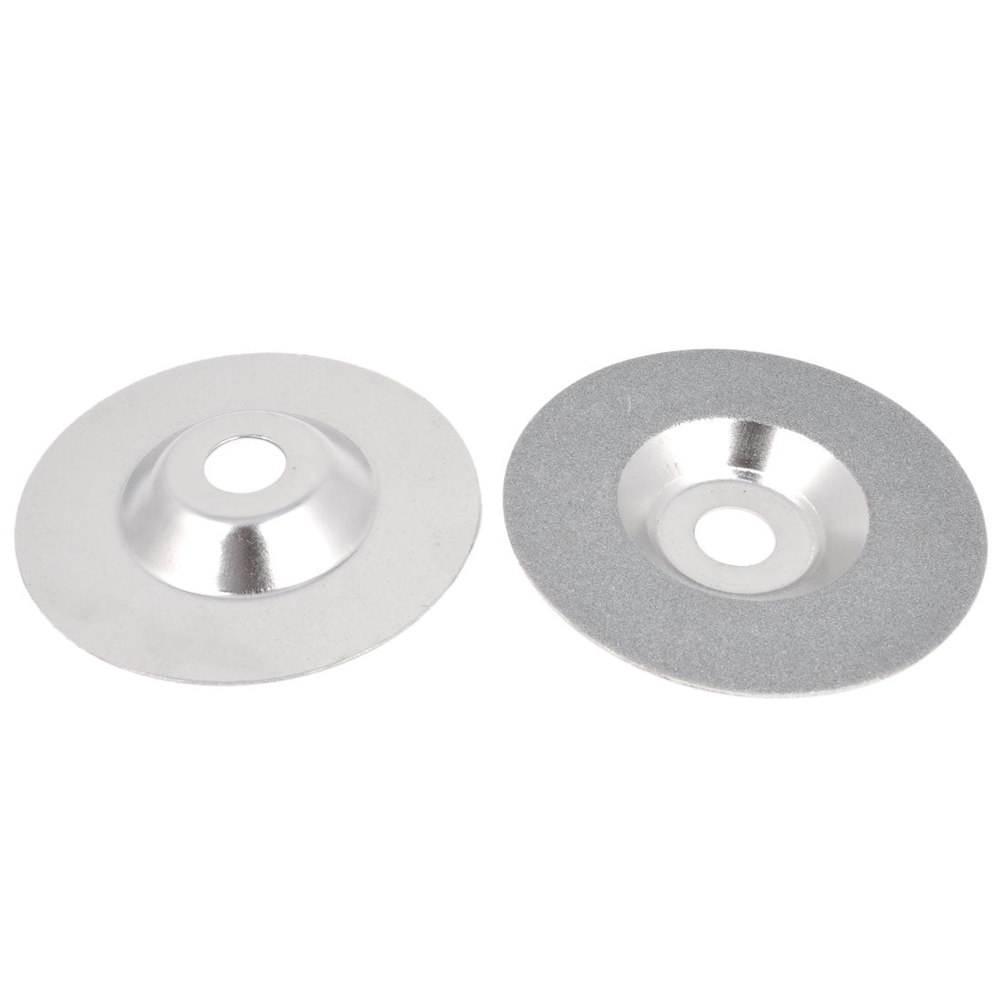 Uxcell Uxcell 100mm Dia Diamond Cut Off Cutter Wheel Disc Die Grinder Silver Tone 2pcs