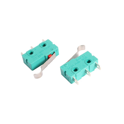 Harfington Uxcell 5pcs KW4-3Z-3 SPDT NO NC Momentary Hinge Lever Limit Switch Microswitch