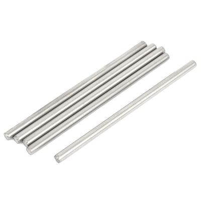 Harfington Uxcell 5 Pcs 3mm Dia 6cm Long Stainless Steel  RC Helicopter Transmission Round Rods