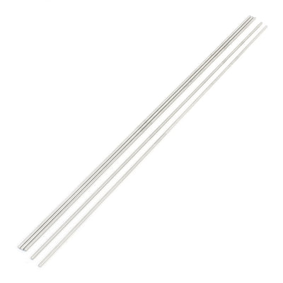 Harfington Uxcell 5Pcs RC Airplane Hardware Tool Stainless Steel Round Rod 400mm x 3mm