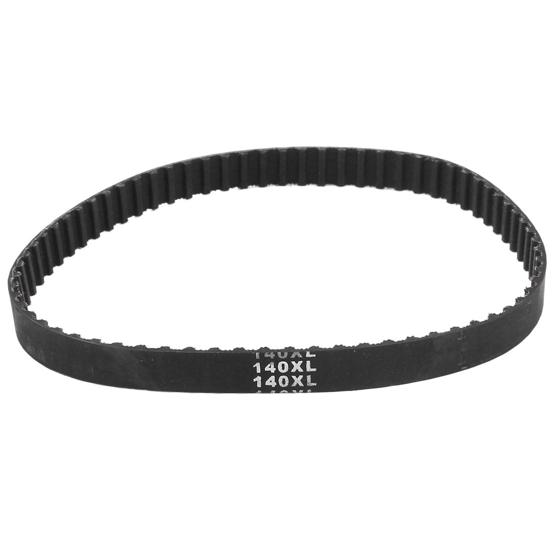 uxcell Uxcell 140XL 14" Girth 5.08mm Pitch 70-Teeth Black Rubber Industrial Synchro Machine Synchronous Timing Belt