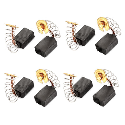Harfington Uxcell 8 Pcs Electric Drill Motor Carbon Brushes 12mm x 9mm x 6mm