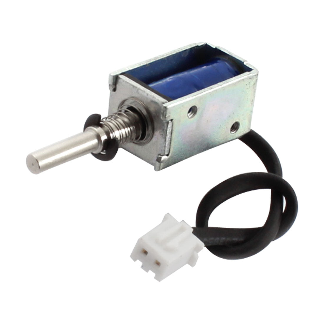uxcell Uxcell DC 12V 80g/3mm Open Frame Actuator Linear Push Pull Solenoid Electromagnet