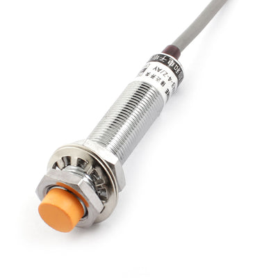 Harfington Uxcell LJ12A3-4-Z/AY 3-Wire PNP NC DC 10-30V 300mA 4mm Detection Distance Inductive Sensor Proximity Switch