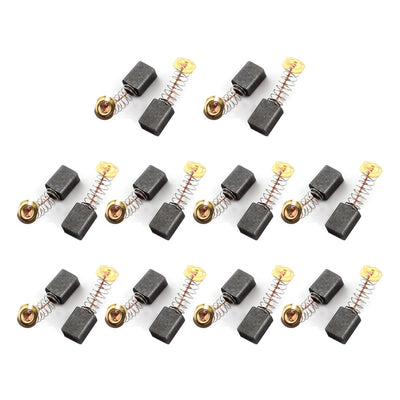 Harfington Uxcell 20 Pcs CB408 Electric Tool Spare Part 12mm x 9mm x 6mm Motor Carbon Brush