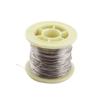 Harfington Uxcell 0.7mm Diameter AWG21 15meter 50ft Length Resistance Heating Coils Heater Resistor Wire