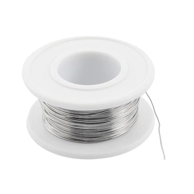 Harfington Uxcell 50meter 165ft 0.3mm Dia AWG29 15.4Ohm/M Resistance Resistor Wire for Heating Elements