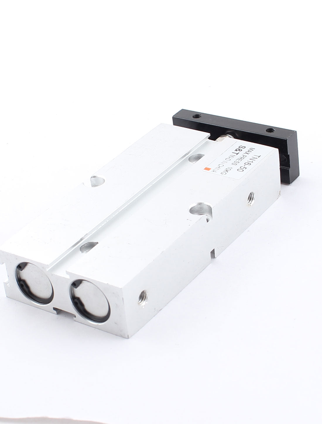 uxcell Uxcell TN16x50 Double Rod Dual Action Aluminum Alloy Pneumatic Air Cylinder 16mm x 50mm 10Kg