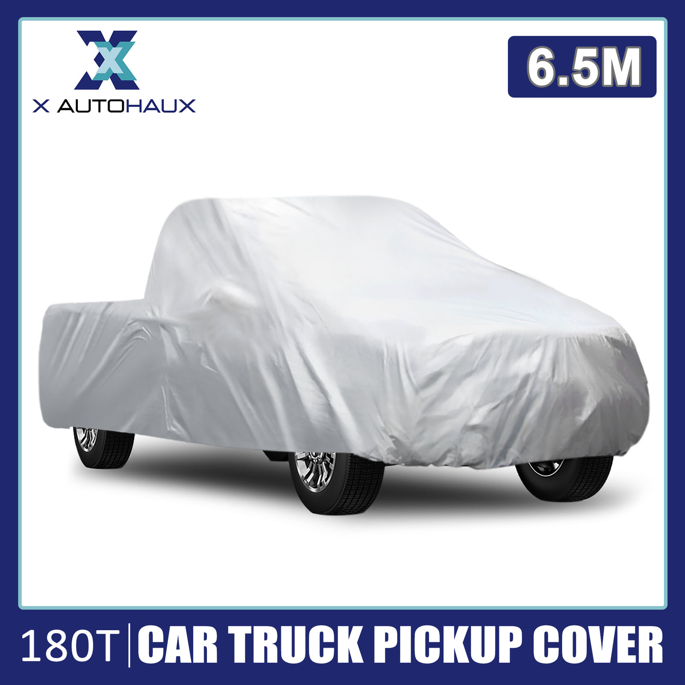 uxcell Uxcell 190T Polyester Breathable Waterproof All Weather Protect Car Cover