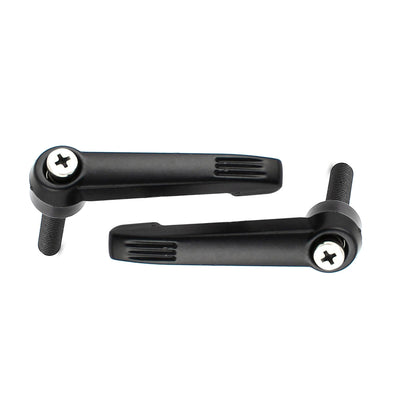 Harfington Uxcell 2Pcs 8mm x 35mm Clamping Lever Machinery Adjustable Locking Threaded Handle Knob