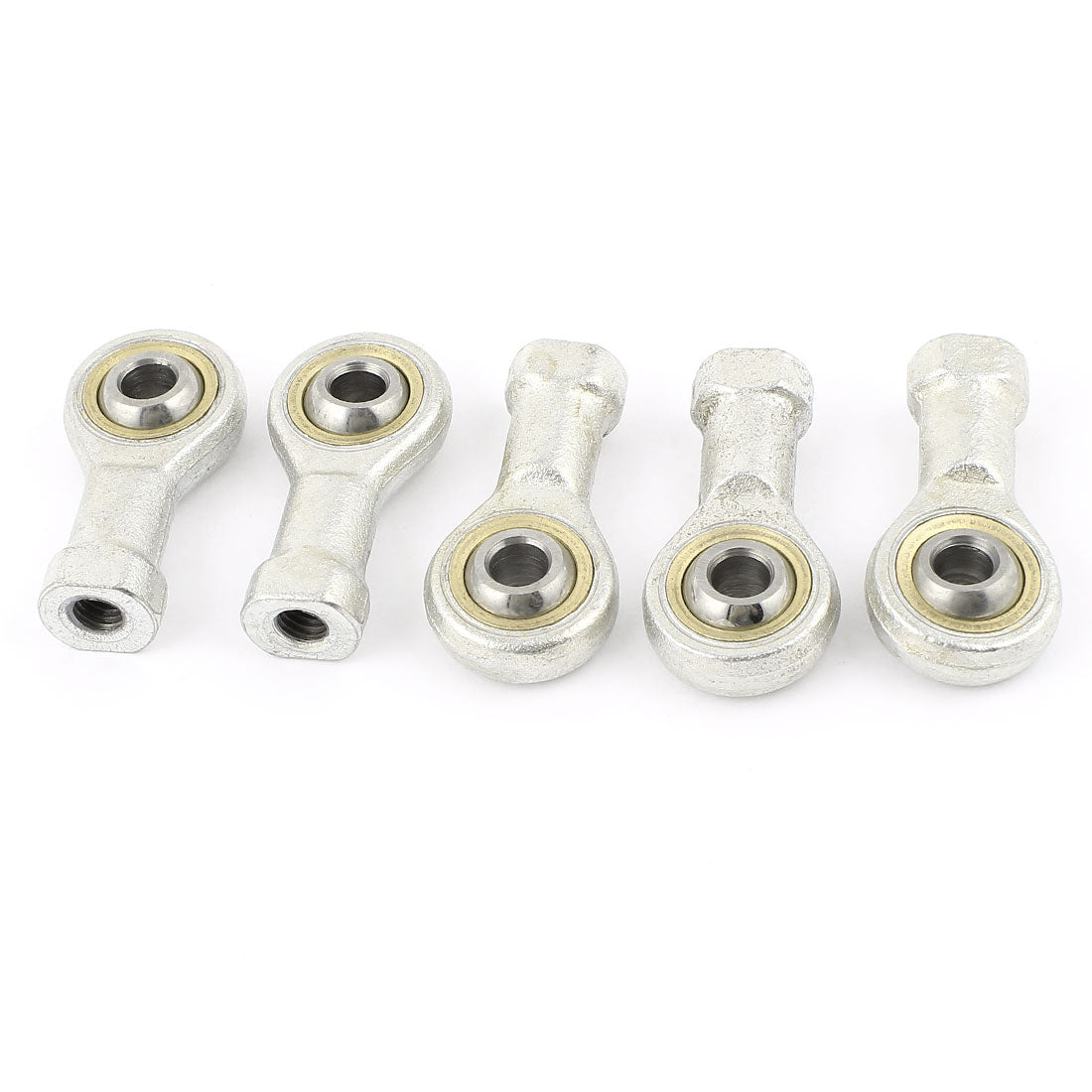 uxcell Uxcell 6mm Hole Dia Female Right Hand Thread Connector Rod End Joint Bearing 5 Pcs